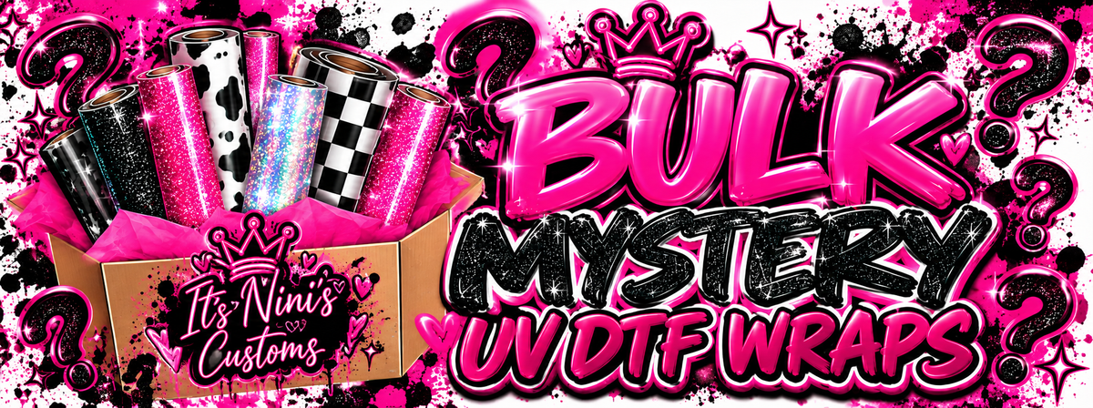 Bulk Mystery UV DTF Wraps