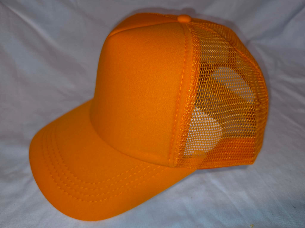 Soft Solid Bill Mesh Hats