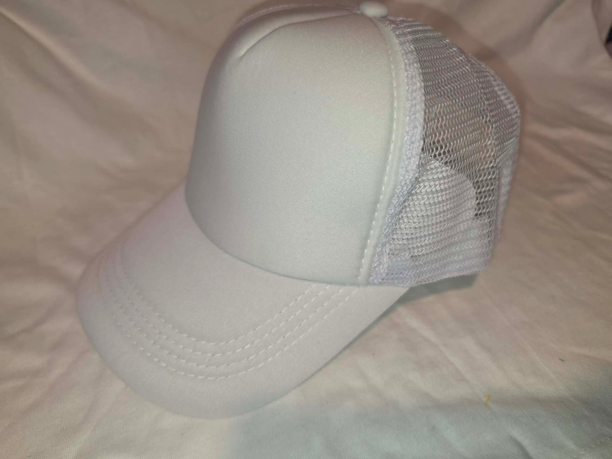 Soft Solid Bill Mesh Hats