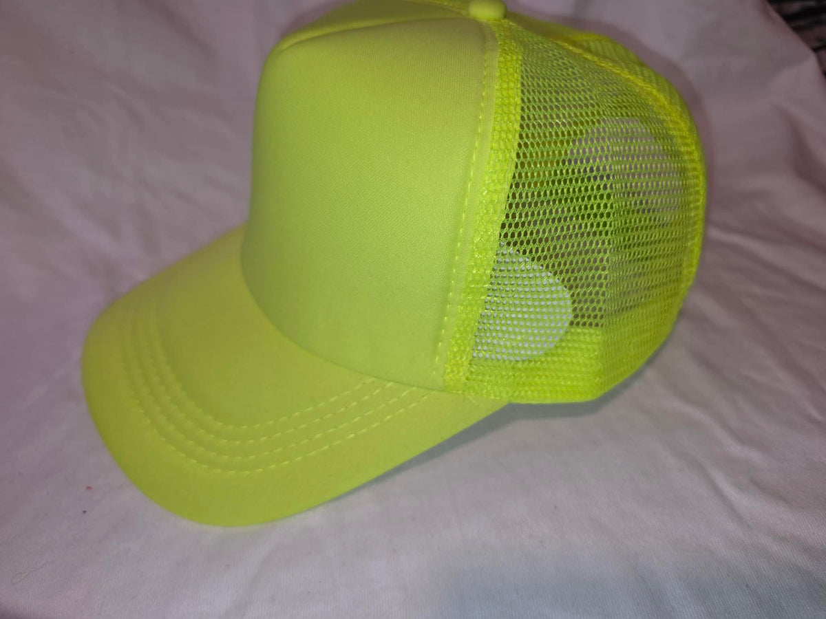 Soft Solid Bill Mesh Hats