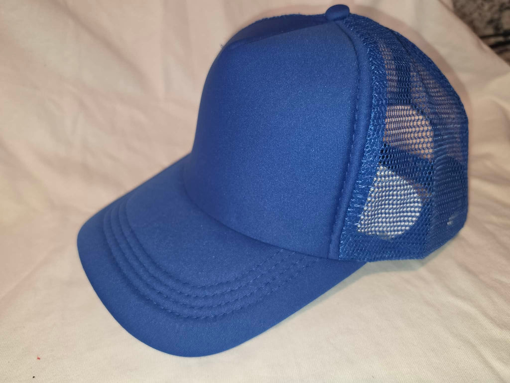 Soft Solid Bill Mesh Hats