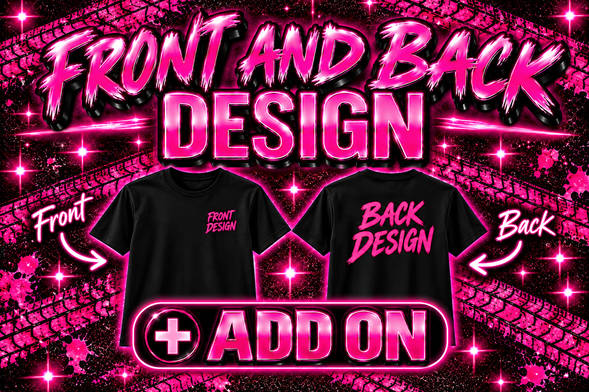 Front & Back Design Add On