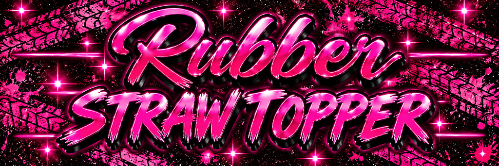 Rubber Straw Topper