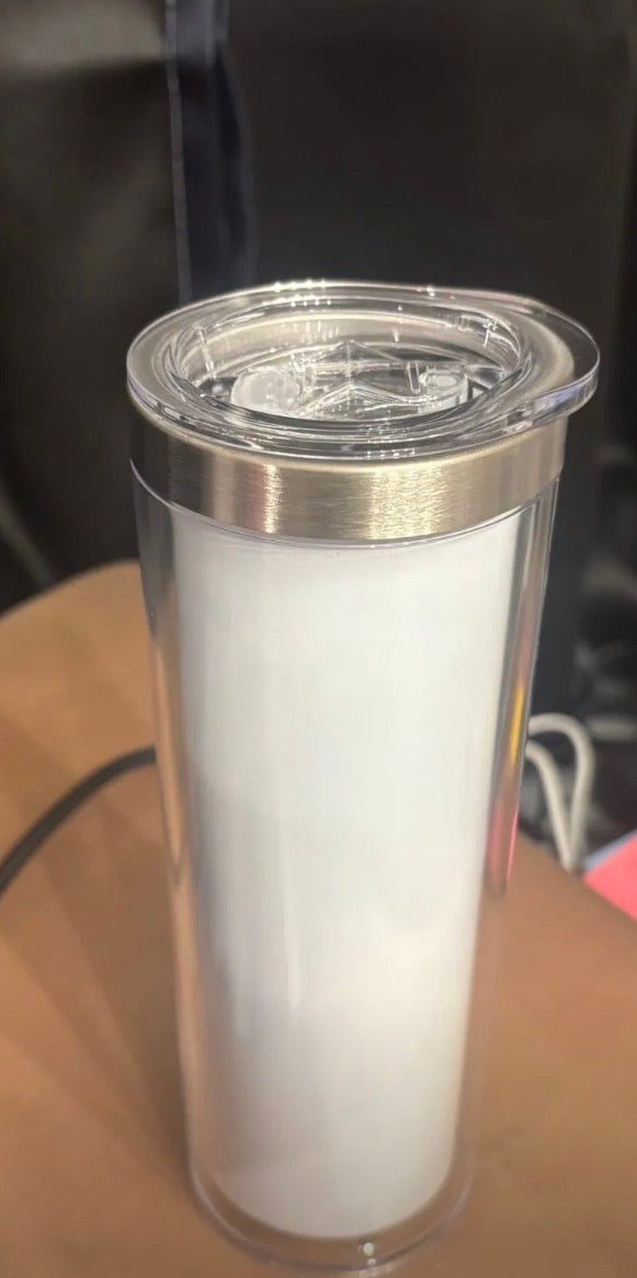 20oz Stainless Steel Snowglobe