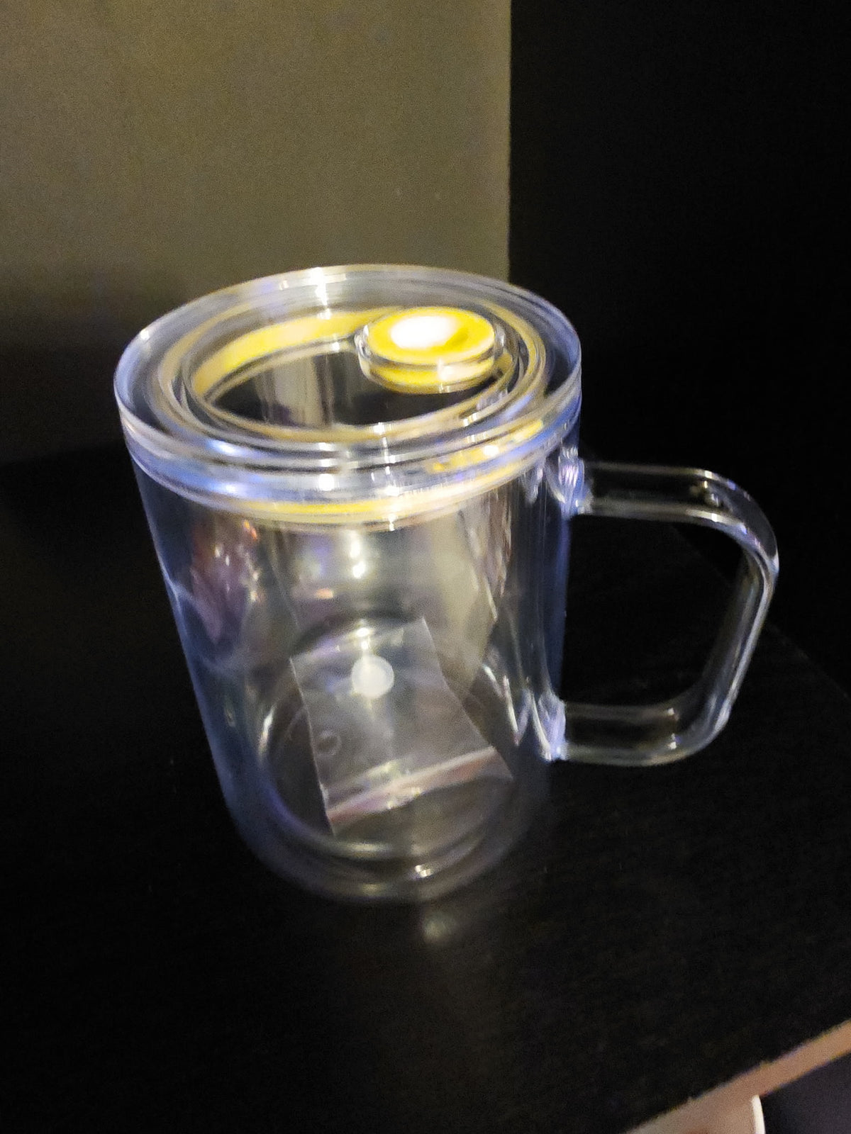 17oz Clear and Colored Lid